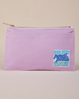 Pencil Pouch in Lilac Purple