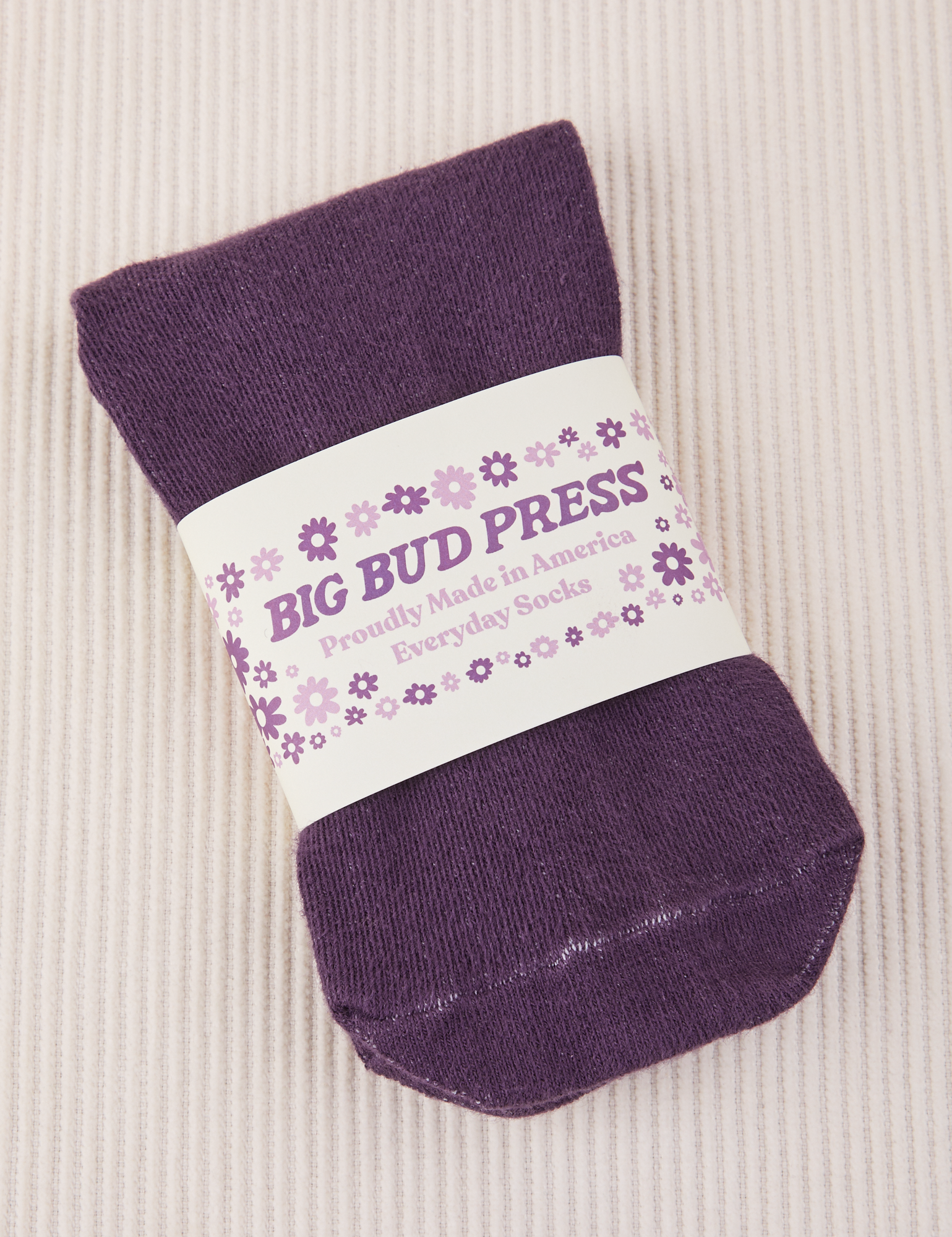 Everyday Sock in Nebula Purple