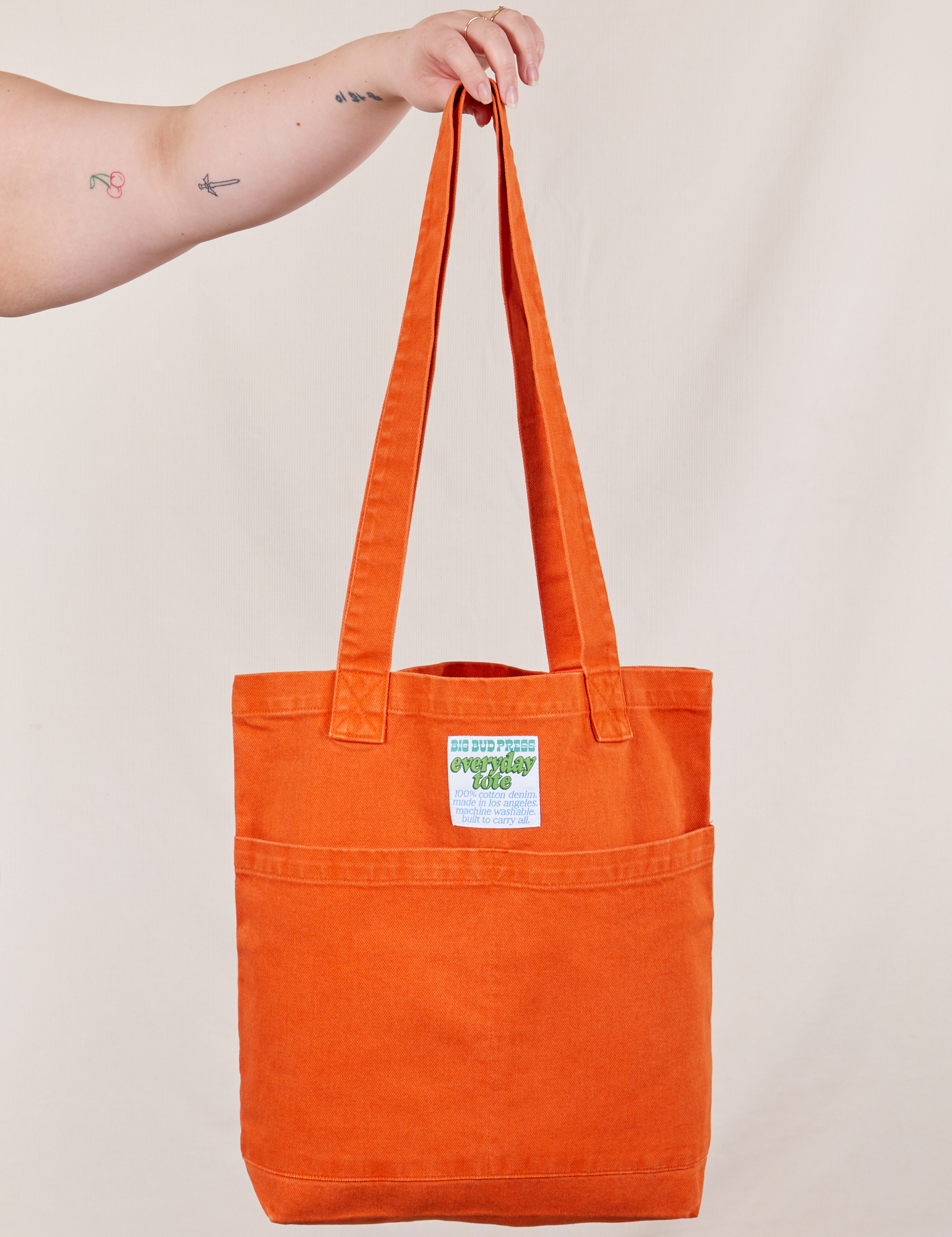 Everyday Tote Bag in Burnt Orange