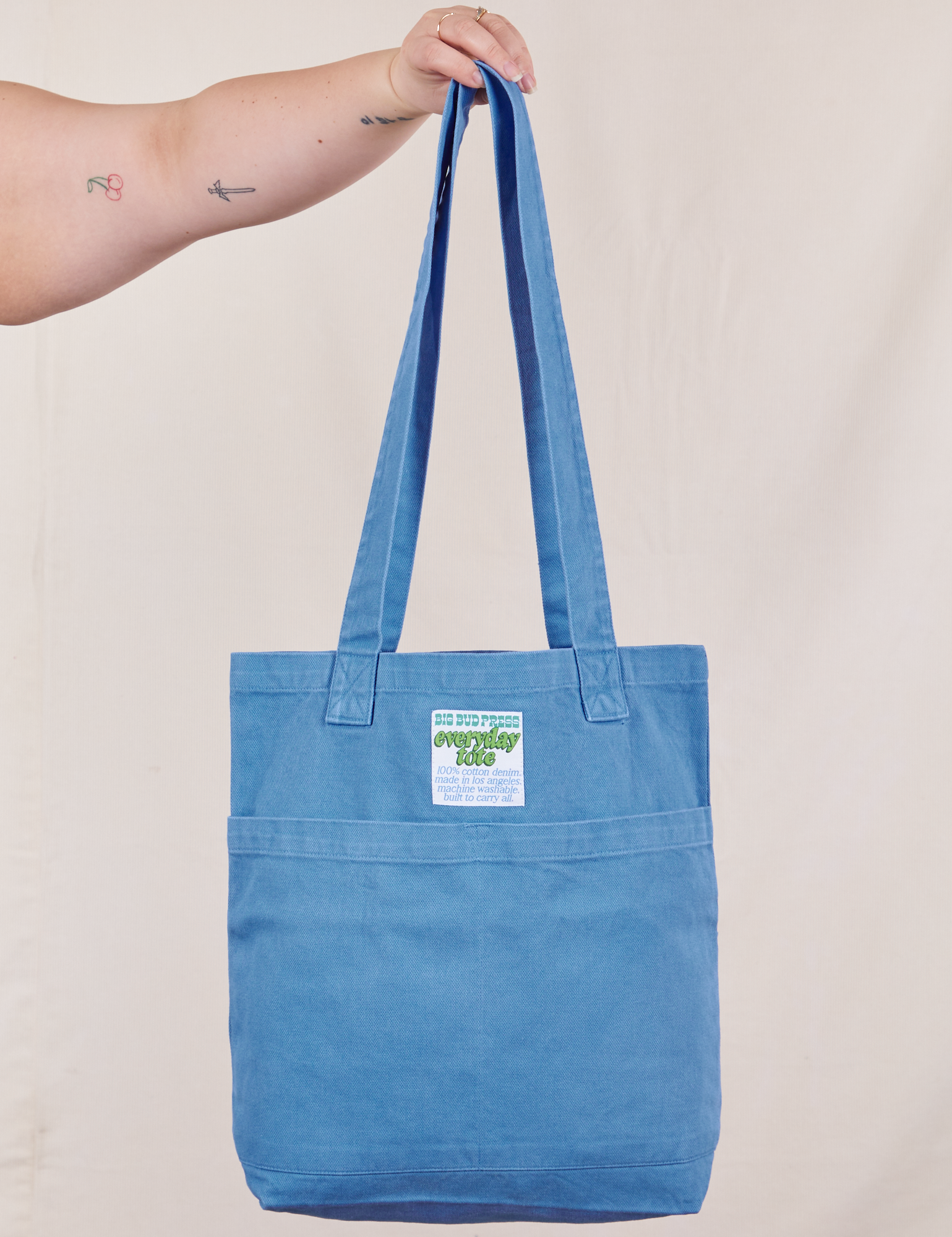 Everyday Tote in Greek Blue