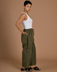 Drop Pocket Cargo Pants - Surplus Green