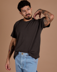 Burly Tee - Espresso Brown
