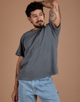 Burly Tee - Washed Grey
