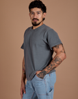 Burly Tee - Washed Grey