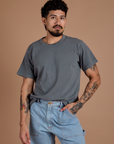 Burly Tee - Washed Grey
