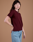 Burly Tee - Red Wine