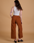 Try-A-Style Corduroy Drop Pocket Cargo Pants - Burnt Terracotta *FINAL SALE*