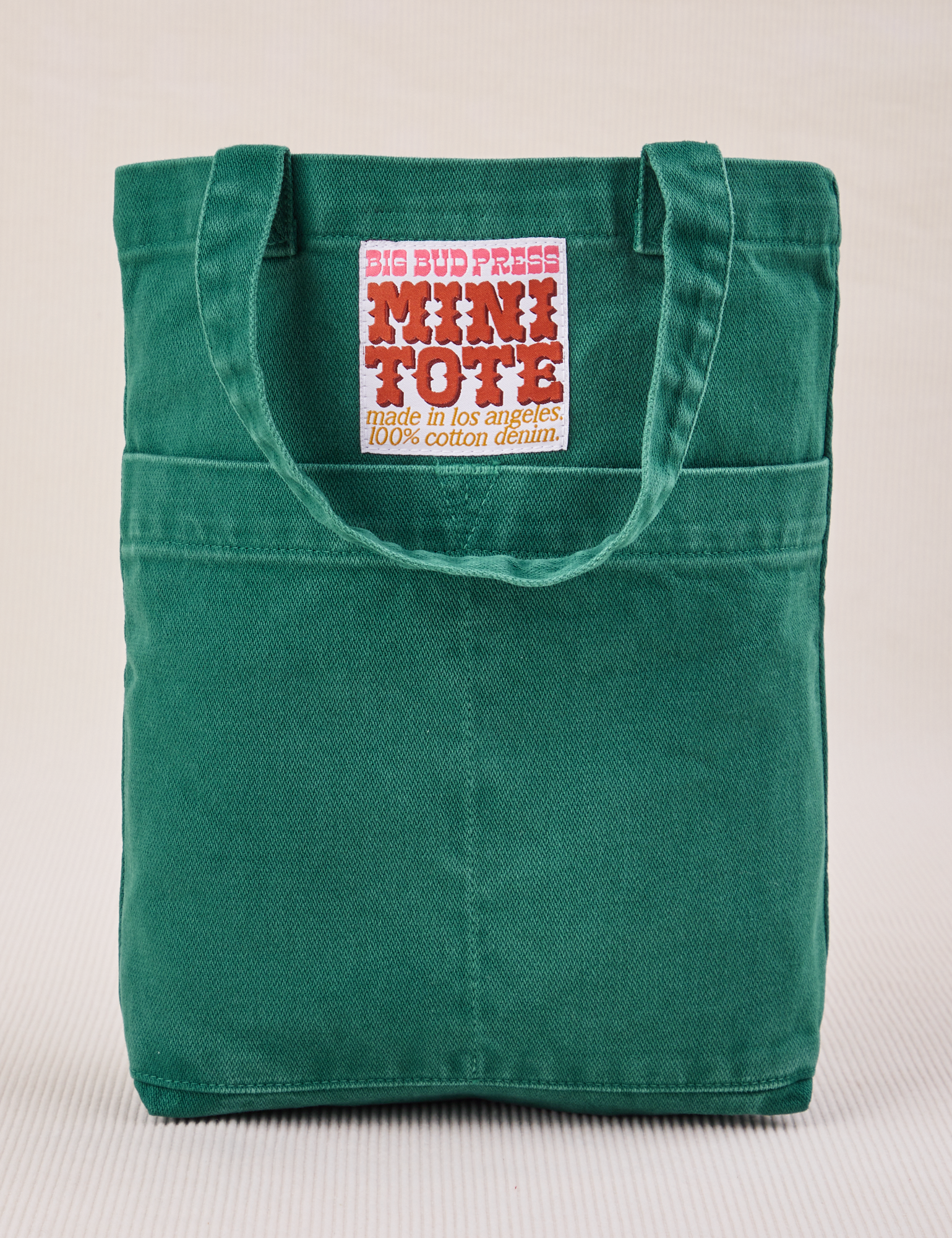 Mini Tote Bag in Hunter Green