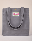 Shopper Tote Bag in Washed Grey