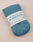 Marine Blue Thick Crew Socks