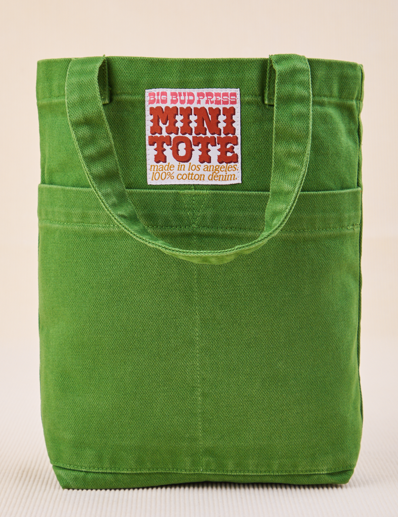 Mini Tote Bag in Lawn Green