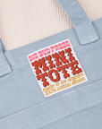 Mini Tote Bag in Periwinkle