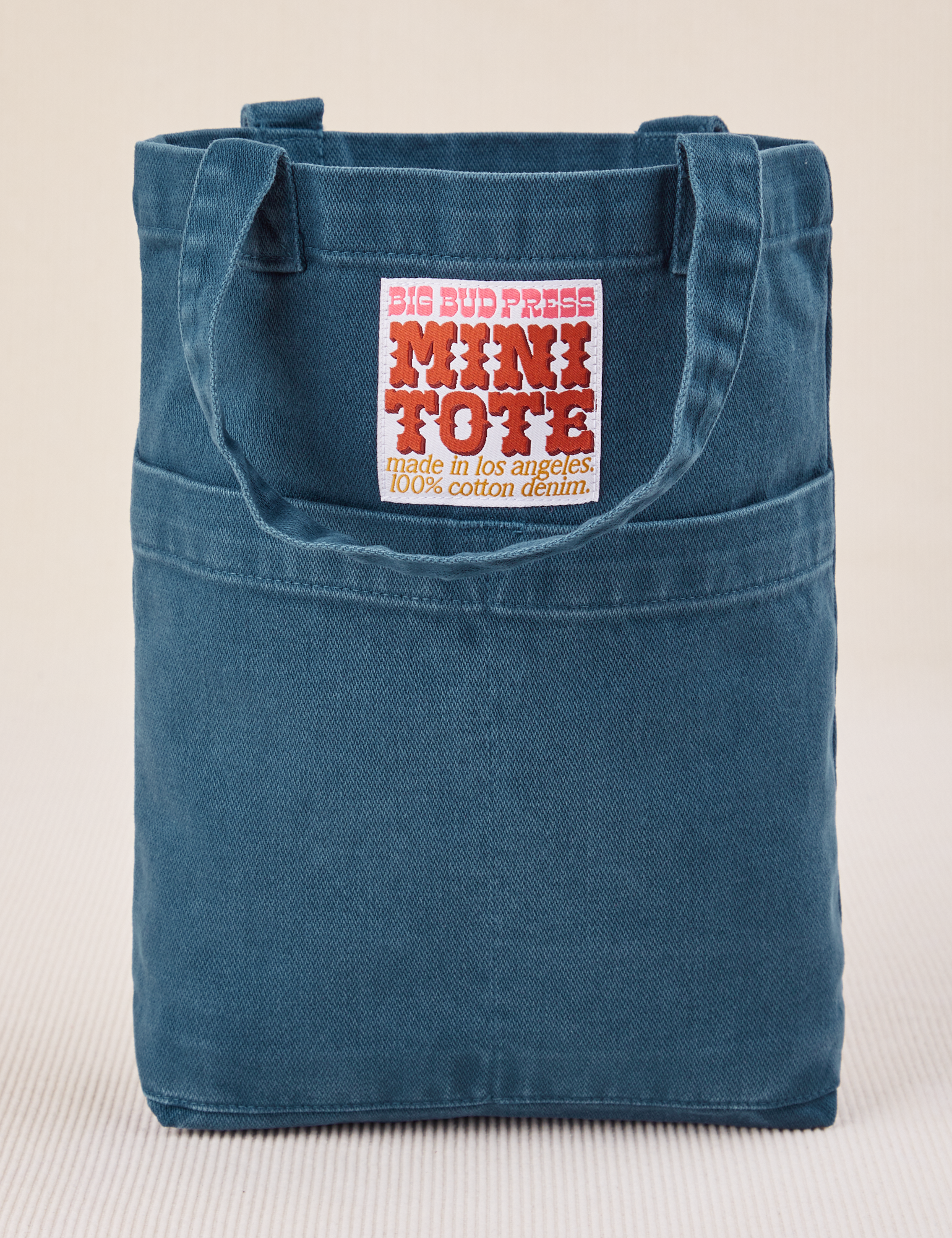 Mini Tote Bag in Lagoon