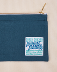 Perfect Pencil Pouch in Lagoon close up
