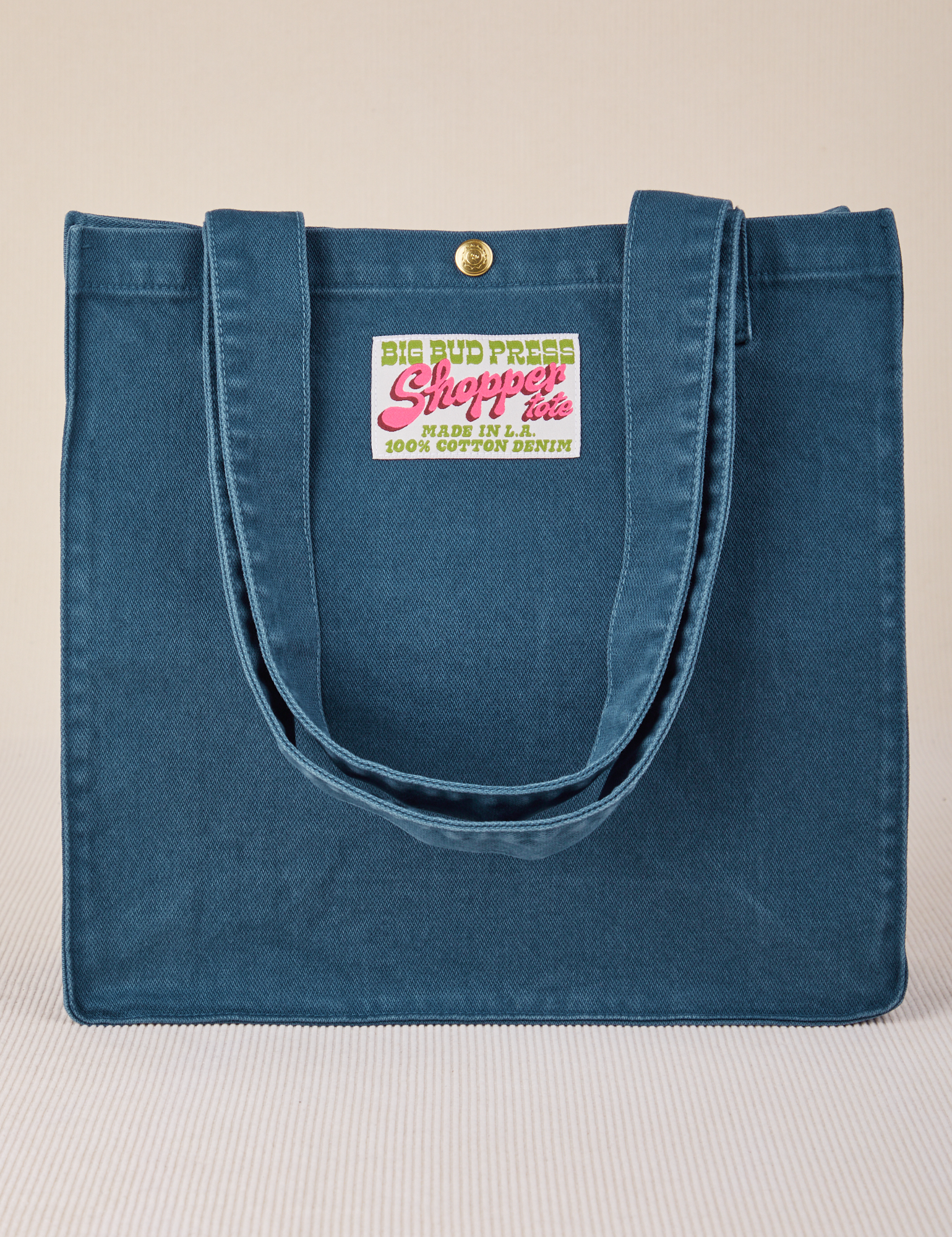 Shopper Tote Bag in Lagoon