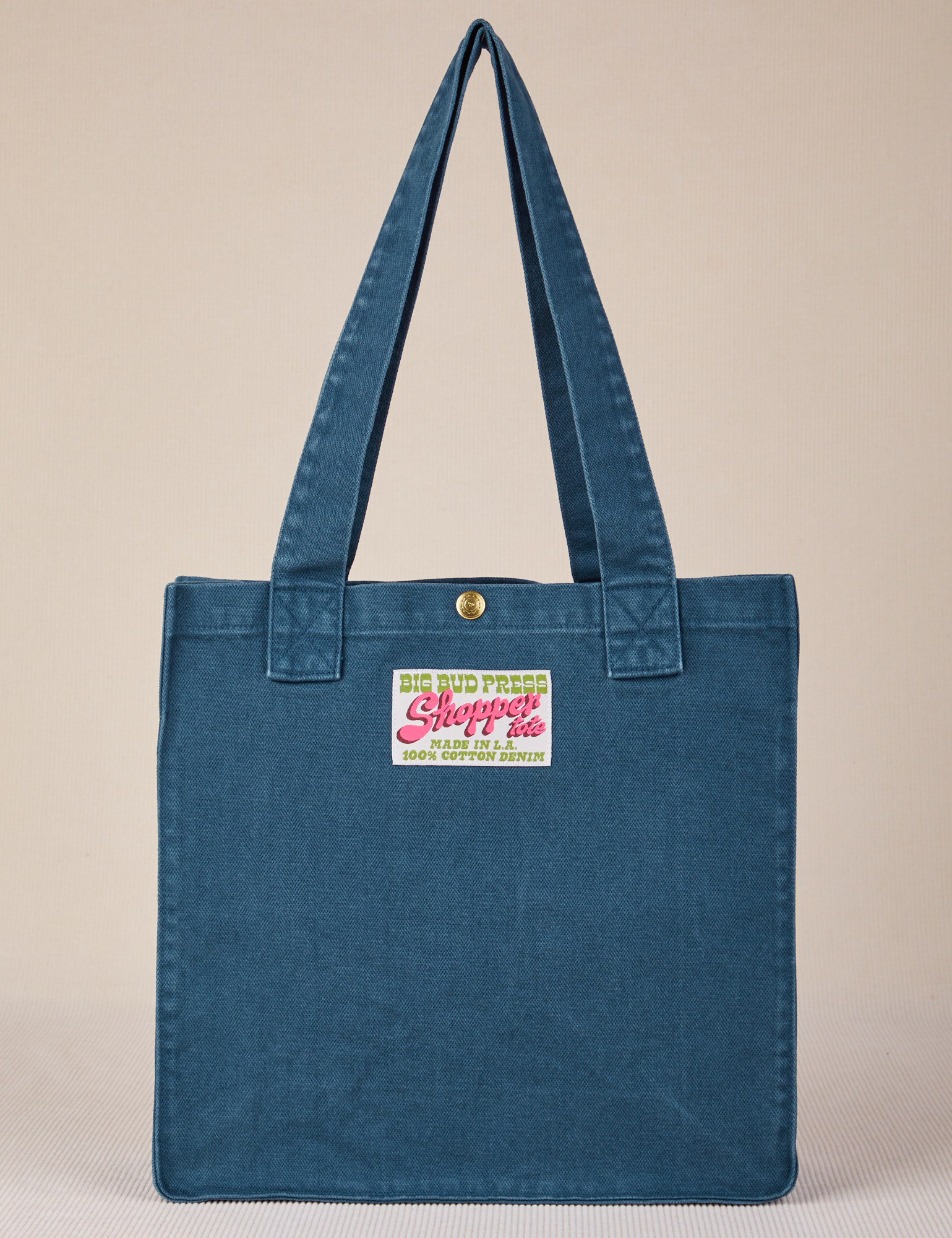 Shopper Tote Bag in Lagoon