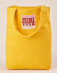 Mini Tote Bag in Mustard Yellow
