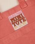 Mini Tote Bag in Raspberry Sorbet close up
