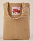 Mini Tote Bag in Tan