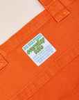 Close up of Everyday Tote Bag in Burnt Orange