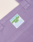 Close up of Everyday Tote Bag in Faded Grape