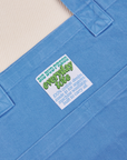 Everyday Tote Greek Blue close up