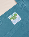 Close up of Everyday Tote Bag in Marine Blue