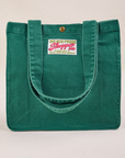 Shopper Tote Bag in Hunter Green
