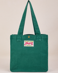 Shopper Tote Bag in Hunter Green