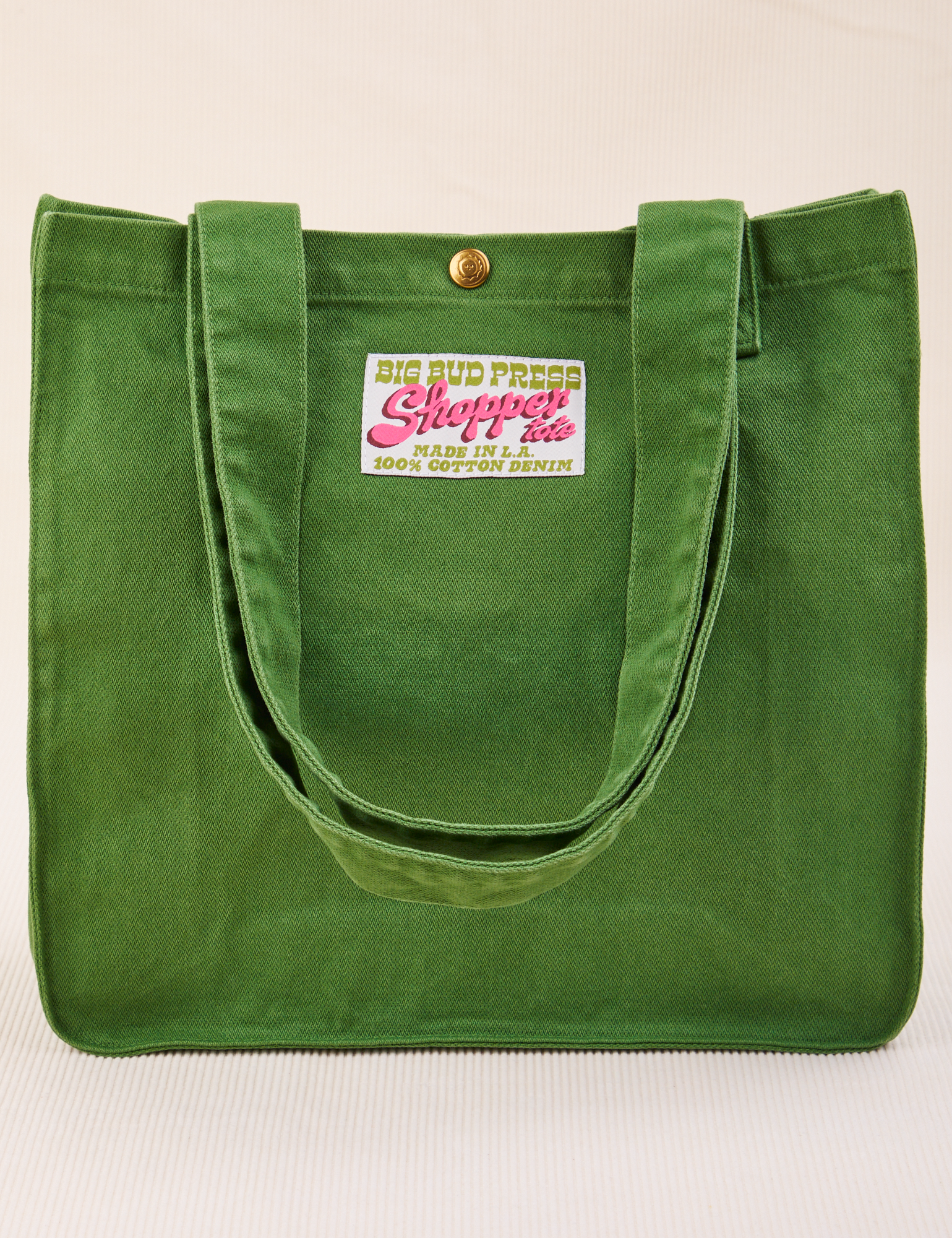 Shopper Tote in Lawn Green