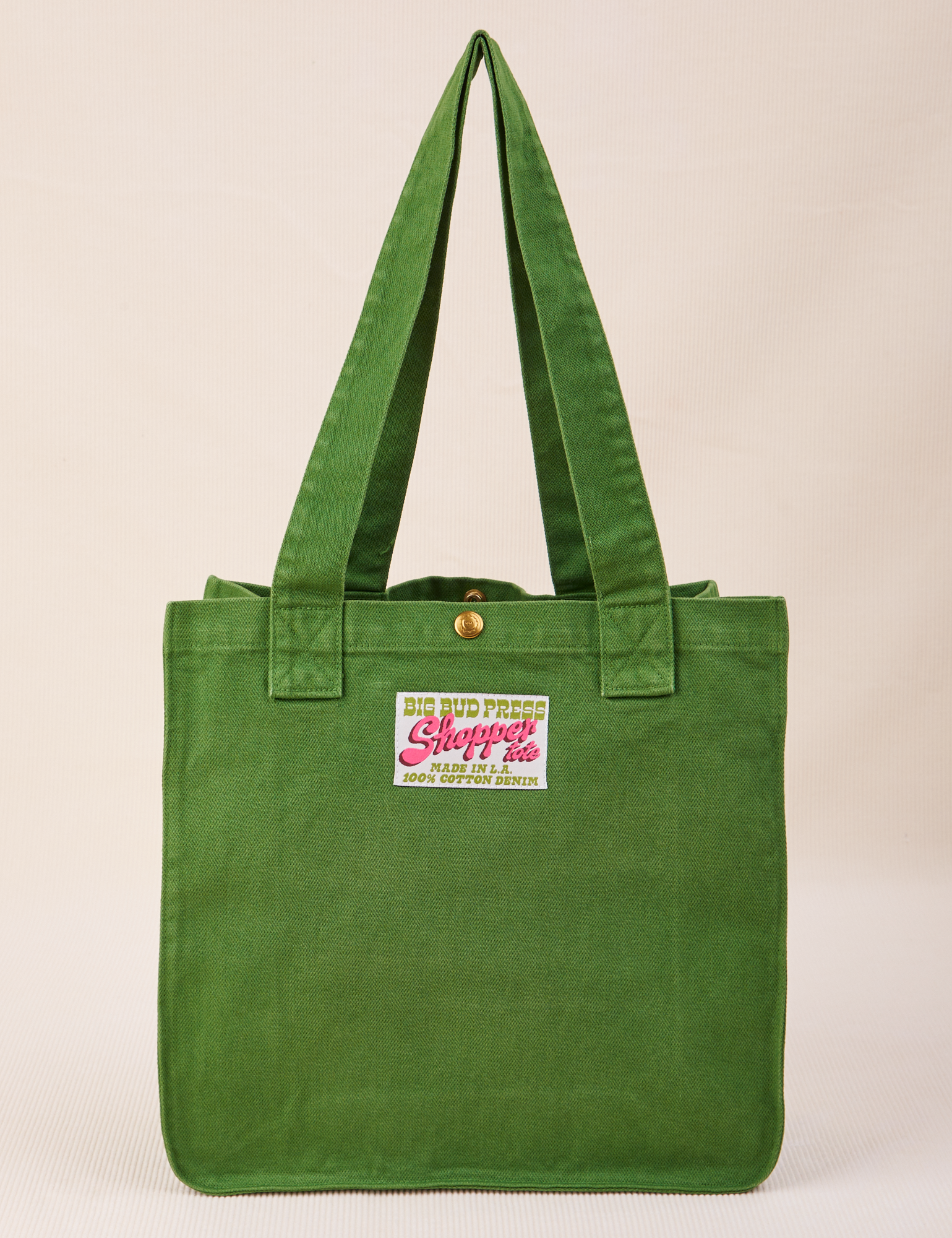 Shopper Tote in Lawn Green