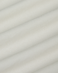 Fabric close up of the Vintage Tee White Long Sleeve Burly Tee