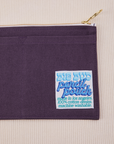 Close up of Pencil Pouch in Nebula Purple