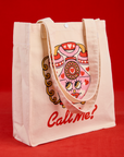 Angled front view of Call Me Shopper Tote