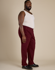 Work Pants - Red Wine