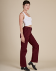 Work Pants - Red Wine
