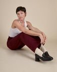 Work Pants - Red Wine