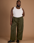 Drop Pocket Cargo Pants - Surplus Green