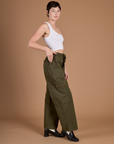 Drop Pocket Cargo Pants - Surplus Green