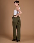 Drop Pocket Cargo Pants - Surplus Green
