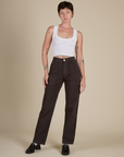 Work Pants - Espresso Brown