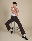 Work Pants - Espresso Brown