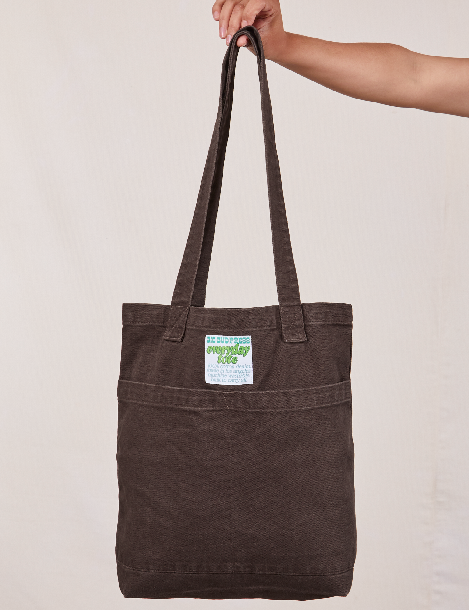 Everyday Tote Bag in Espresso Brown
