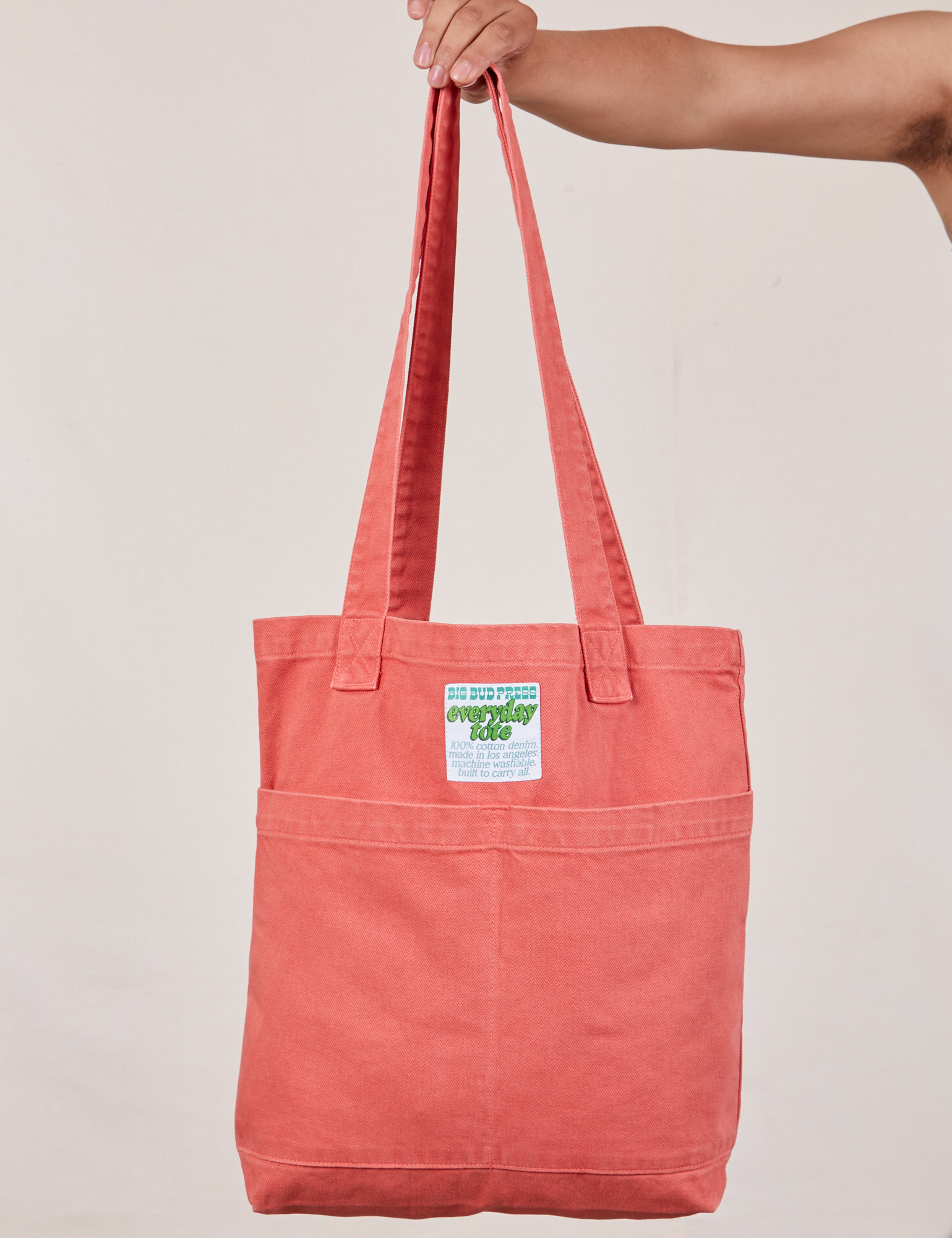 Everyday Tote Bag in Raspberry