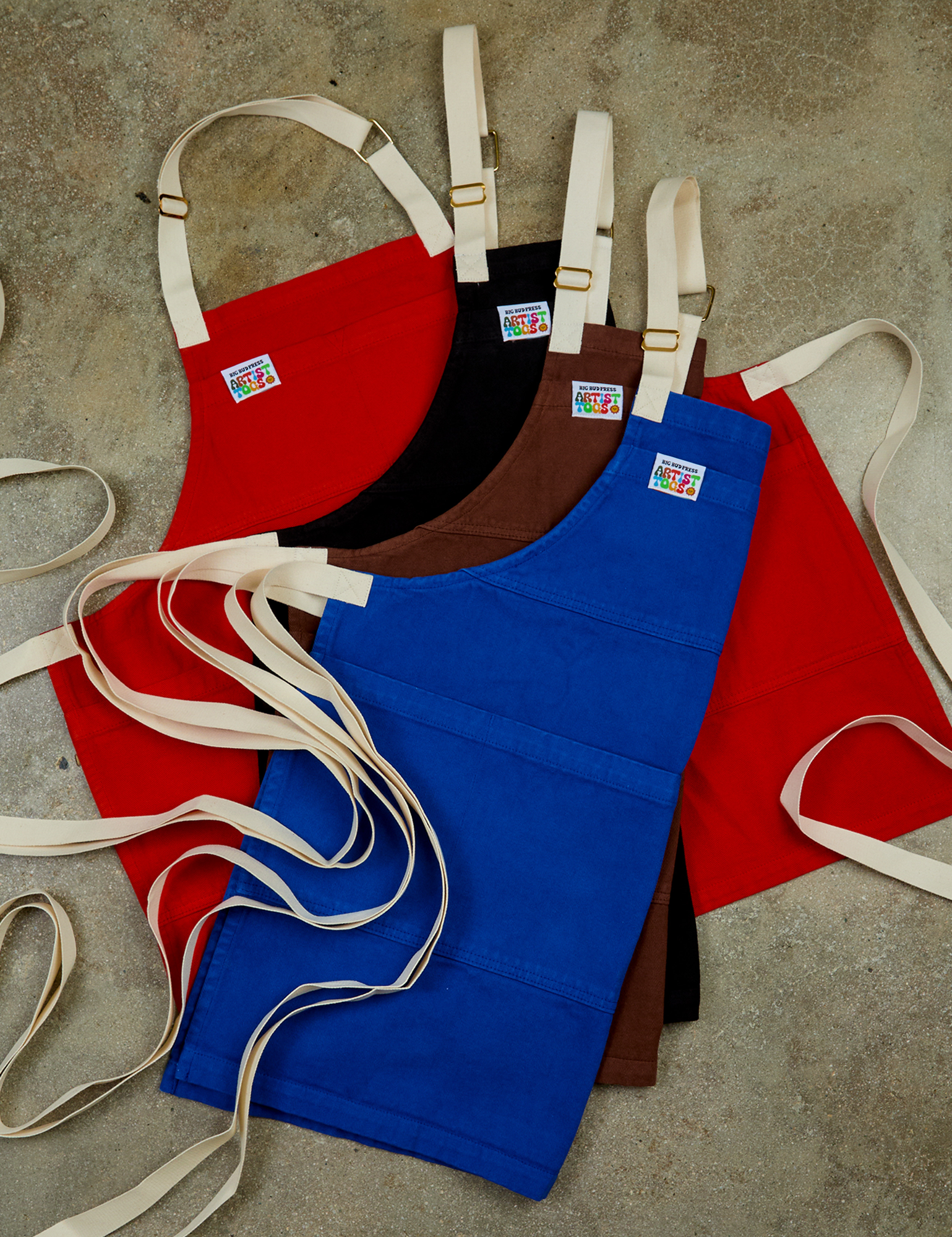 TRY-A-STYLE TUESDAY - MYSTERY COLOR APRON *FINAL SALE* – BIG BUD PRESS