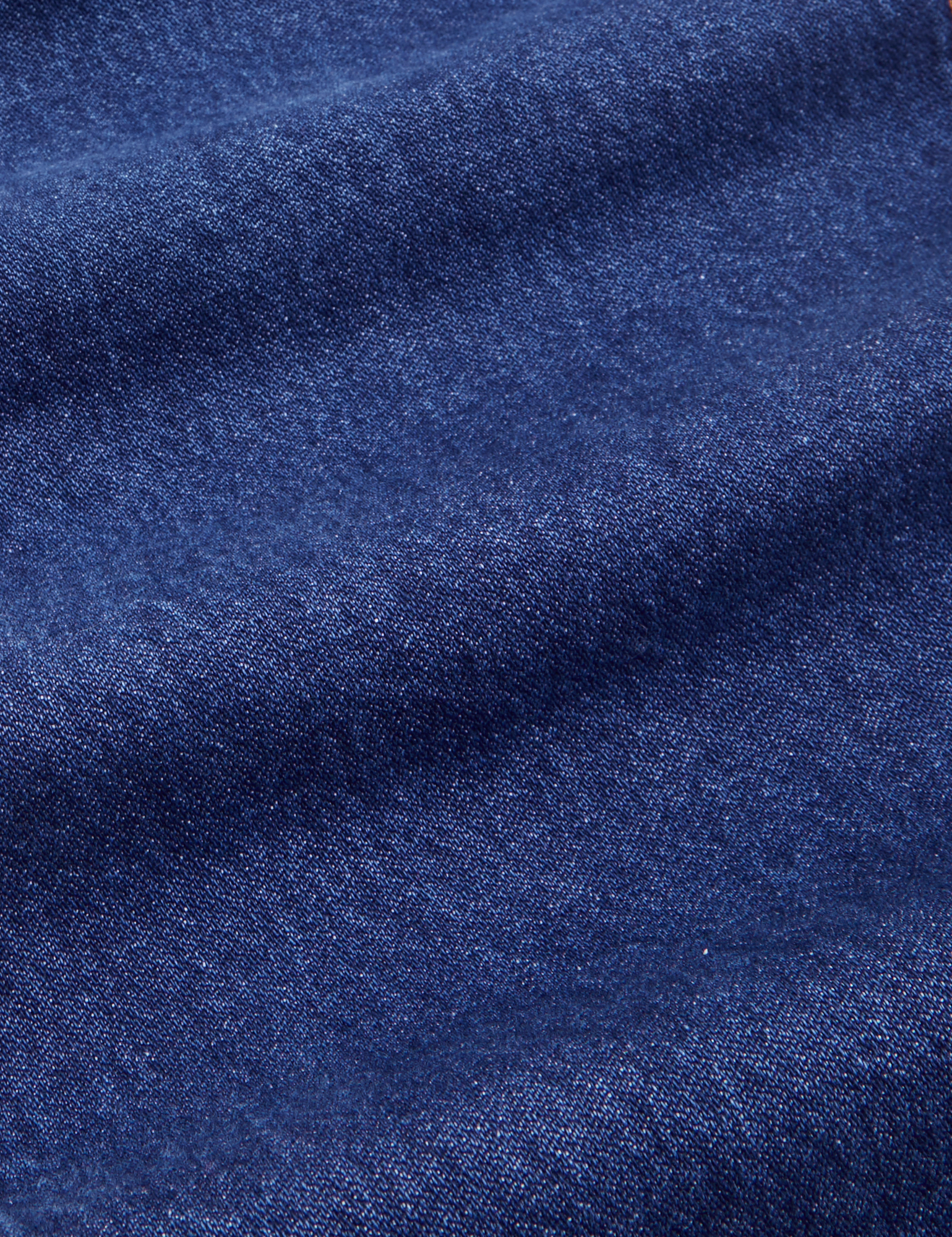 Indigo Denim Original Overalls in Dark Wash fabric detail