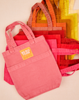 Mini Tote Bags warm colors