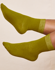 Everyday Sock in Olive Green