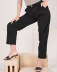 Heritage Trousers in Basic Black worn by Allison