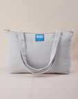 XL Zip Tote in Dishwater White
